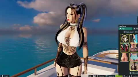 Snapshot of 3dx_sara chatting on June 21, 6:38 am 3dx_sara online show from June 21, 6:38 am