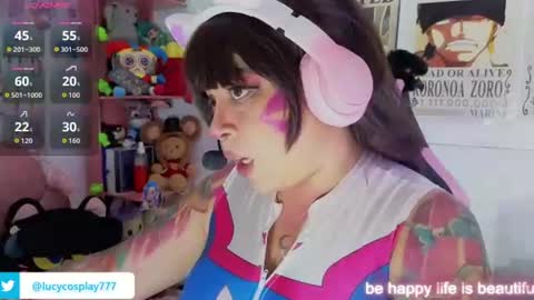 Lucycosplay777 online show from June 10, 2:45 am