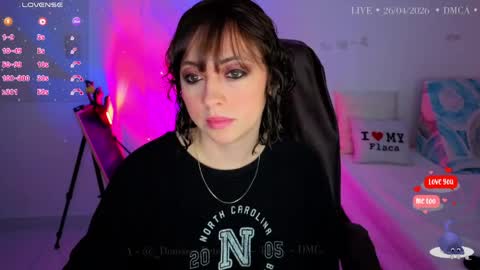 Snapshot of _denisse_peterson_ chatting on April 27, 4:43 am DENISE online show from April 27, 4:43 am
