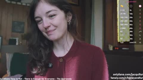 Snapshot of _freckles chatting on June 23, 11:47 pm Jacqui Queen goddess motorcycle mozzarella Jaq next livestream see bio online show from June 23, 11:47 pm