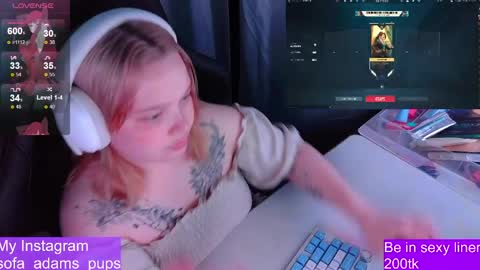 Snapshot of _sofia_adam_ chatting on May 26, 6:09 am pups online show from May 26, 6:09 am