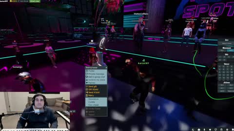 Aaron online show from December 21, 2:09 am