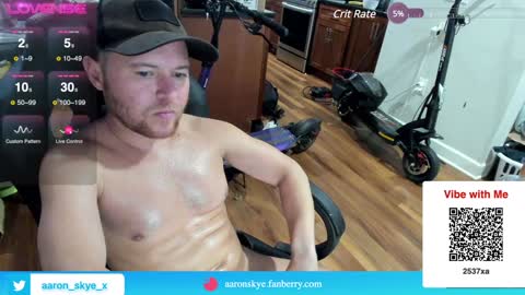 Aaron Skye online show from December 8, 1:35 am