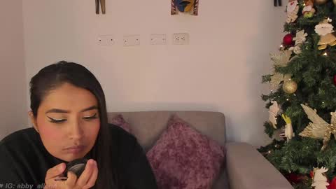 Snapshot of abbey_allen chatting on December 24, 11:33 pm Abbey IG abby allenn 04 December Online at I will be on vacation dont forget me See you soon online show from December 24, 11:33 pm