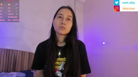 Snapshot of abbysweet1_ chatting on July 12, 9:39 pm Abigail online show from July 12, 9:39 pm