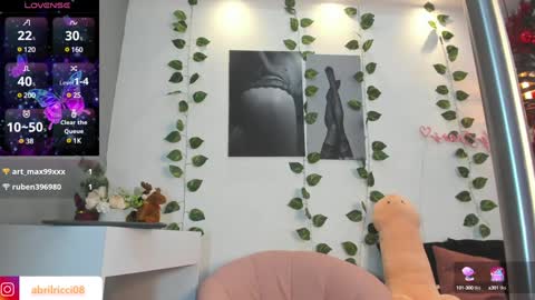 Snapshot of abril_ricci chatting on January 13, 6:16 am Abril  online show from January 13, 6:16 am