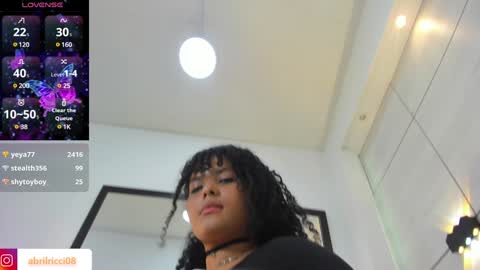 Snapshot of abril_ricci chatting on January 28, 10:45 am Abril  online show from January 28, 10:45 am