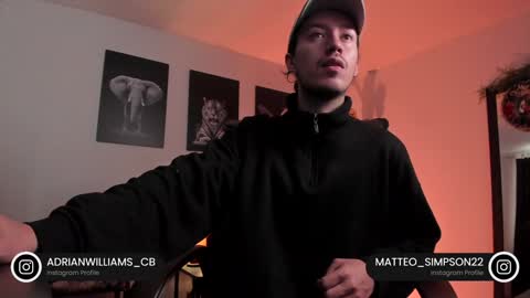 Snapshot of adrianwilliams_ chatting on December 29, 3:03 pm Adrian Williams online show from December 29, 3:03 pm