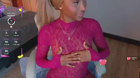 Snapshot of ahvi_ebony chatting on May 6, 2:55 pm Ahvi Ebony online show from May 6, 2:55 pm