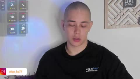 Alan Hadid online show from December 2, 3:47 am