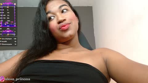 Snapshot of alexa_priincess chatting on January 1, 10:03 pm online show from January 1, 10:03 pm