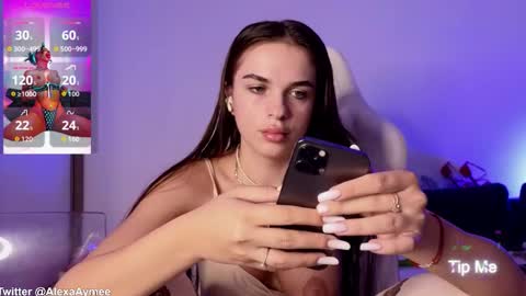 Snapshot of alexaaimee chatting on September 20, 10:11 pm Alexa online show from September 20, 10:11 pm