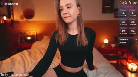 Snapshot of alexispeach chatting on January 7, 11:03 pm Alexis-- online show from January 7, 11:03 pm