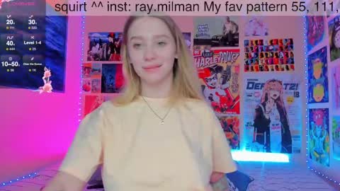 Snapshot of alicemilman chatting on January 11, 9:57 am Alice  online show from January 11, 9:57 am