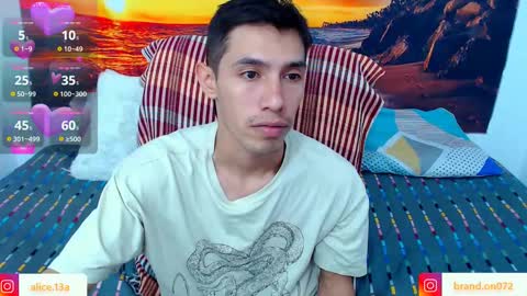 Snapshot of alicia_and_brandon chatting on January 22, 8:06 pm CATALINA Y ANDRES online show from January 22, 8:06 pm