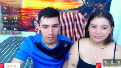 Snapshot of alicia_and_brandon chatting on January 28, 11:28 pm CATALINA Y ANDRES online show from January 28, 11:28 pm