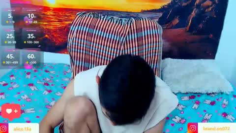 Snapshot of alicia_and_brandon chatting on February 14, 8:15 pm CATALINA Y ANDRES online show from February 14, 8:15 pm