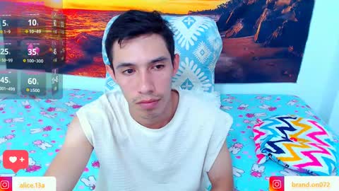 Snapshot of alicia_and_brandon chatting on February 17, 10:36 pm CATALINA Y ANDRES online show from February 17, 10:36 pm