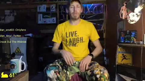 Allan arod online show from April 3, 9:51 am