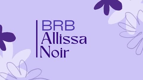 Snapshot of allissa_noir chatting on July 19, 2:15 am Allissa online show from July 19, 2:15 am