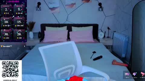 Snapshot of amelia_milly chatting on July 14, 2:05 am amelia online show from July 14, 2:05 am