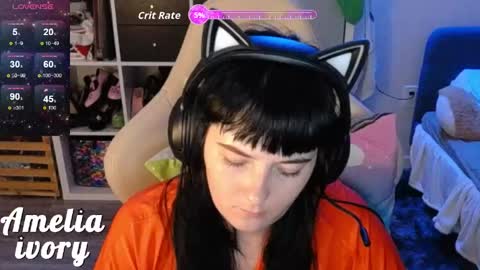 Snapshot of ameliaivory chatting on April 21, 12:45 am ameliaivory online show from April 21, 12:45 am
