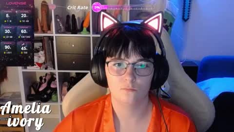 Snapshot of ameliaivory chatting on May 22, 9:59 am ameliaivory online show from May 22, 9:59 am