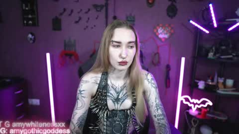 Snapshot of amywhitenessxx chatting on June 2, 3:47 pm Amy switch Goddess divine Mistress online show from June 2, 3:47 pm