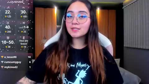 Snapshot of ana_taylor2 chatting on February 17, 11:53 pm Ana online show from February 17, 11:53 pm