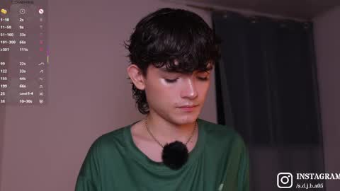 Snapshot of angelocute_ chatting on April 23, 2:24 am Angelo I work from home this is my room online show from April 23, 2:24 am