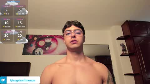 Snapshot of angelovfitnessxv chatting on March 2, 12:01 pm angelov online show from March 2, 12:01 pm