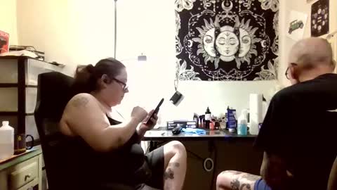 Angel and Mark online show from February 9, 11:42 pm