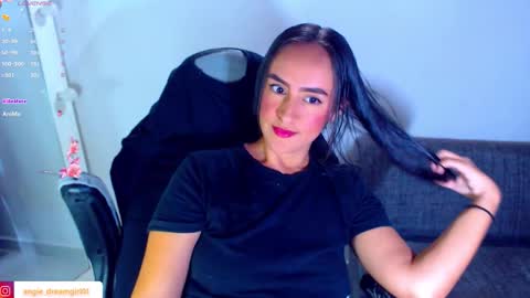 Snapshot of angie_dreamgirl chatting on January 31, 10:08 pm IG angie dreamgirl01 online show from January 31, 10:08 pm