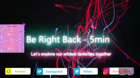 Anhala Rivera online show from March 12, 2:30 am