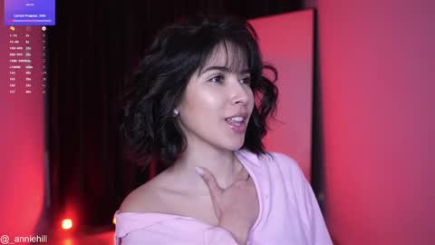 Snapshot of anniehillofficial_ chatting on March 5, 9:15 pm anniehillofficial_ online show from March 5, 9:15 pm