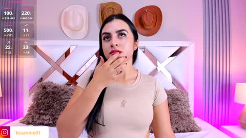 Snapshot of anniemorgan01 chatting on January 19, 4:04 pm Annieliss online show from January 19, 4:04 pm