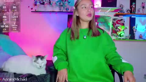 Snapshot of anniexmichael chatting on July 11, 3:26 pm Annie Michael online show from July 11, 3:26 pm