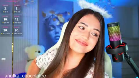 Snapshot of anutka_chocolatee chatting on May 2, 3:28 pm Anna online show from May 2, 3:28 pm