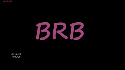 anyawink online show from December 19, 4:19 am