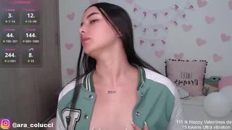 Snapshot of aratna_coluccii chatting on February 24, 3:55 am Aratna my dream 3000 tokens online show from February 24, 3:55 am