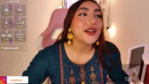 Snapshot of ashalisha chatting on February 23, 2:14 pm Asha online show from February 23, 2:14 pm