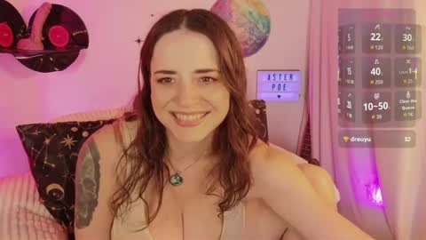 Aster Poe online show from March 23, 9:41 pm