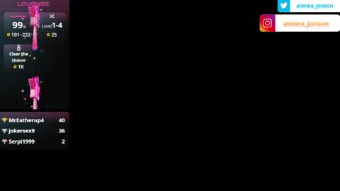 Snapshot of atenea_jonson chatting on April 21, 3:28 pm atenea_jonson online show from April 21, 3:28 pm