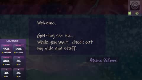 Atrena online show from March 20, 12:15 am