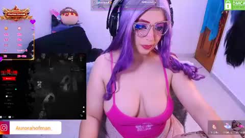 Snapshot of aurorahoffman chatting on July 14, 1:52 am Aurora online show from July 14, 1:52 am