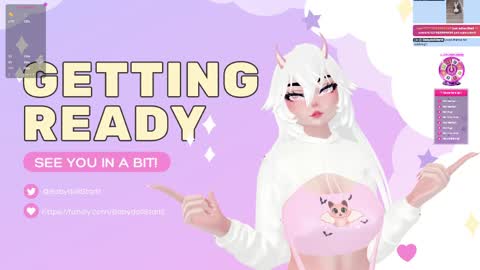 Snapshot of babydollstarlit chatting on April 20, 2:03 am Starlit online show from April 20, 2:03 am