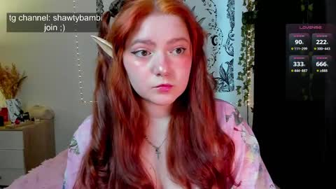 Snapshot of bambimayy chatting on April 11, 9:57 am May 3 online show from April 11, 9:57 am