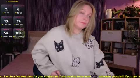 Allie online show from October 12, 10:14 am