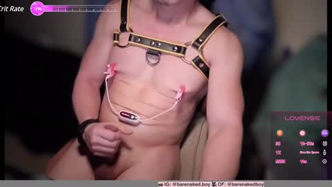 Barenaked boy online show from February 17, 7:15 am