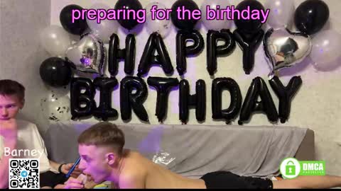 Fansly  Barney  and Kevin T  online show from September 11, 6:30 pm